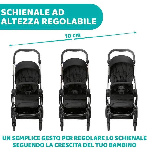 Passeggini|Chicco Passeggino One4Ever Silverleaf