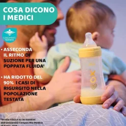 Biberon|Chicco Perfect 5 Biberon 300 Ml - Flusso Veloce Rosa