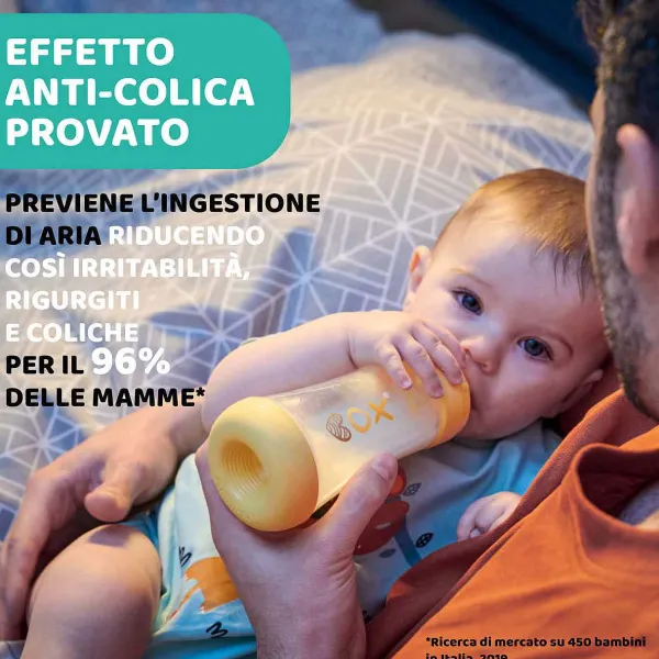 Biberon|Chicco Perfect 5 Biberon 240 Ml - Flusso Medio Giallo