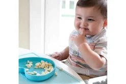 Piatti E Posate|Chicco Piatto Cuore In Silicone Con Ventosa Rosa