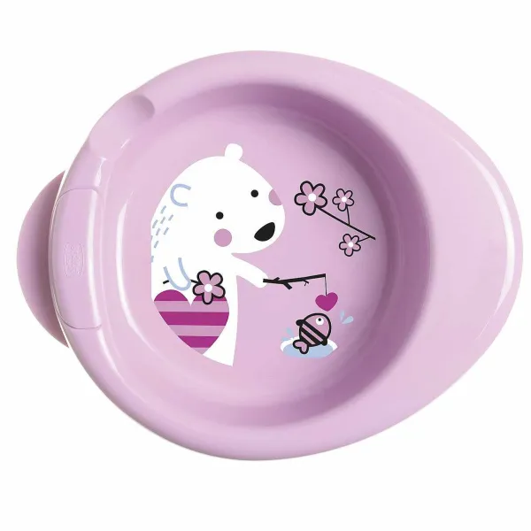 Piatti E Posate|Chicco Piatto Pappacalda 6M+ Rosa