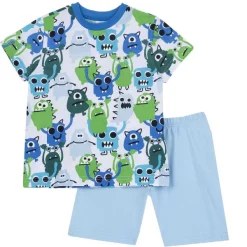 Pigiami|Chicco Pigiama Corto In Cotone Con Mostri