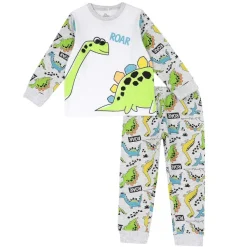 Pigiami|Chicco Pigiama Lungo In Cotone Con Dinosauri