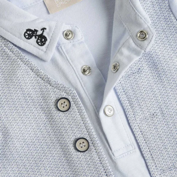 Polo|Chicco Polo Manica Corta Con Gilet