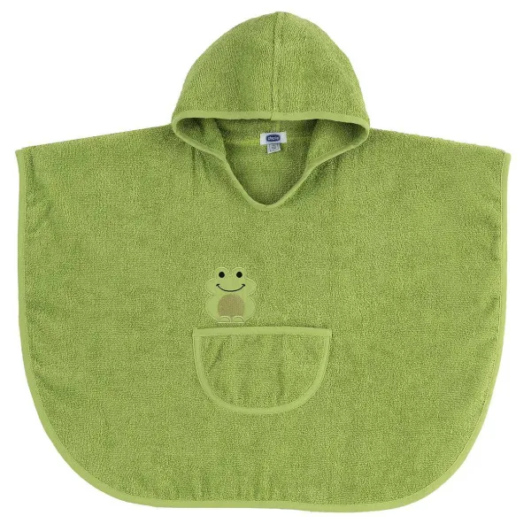 Cura E Accessori Bagnetto|Chicco Poncho Spugna 12M+ Verde