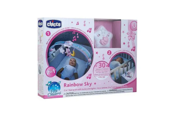 Giostrine|Chicco Rainbow Sky Giostrina Azzurro