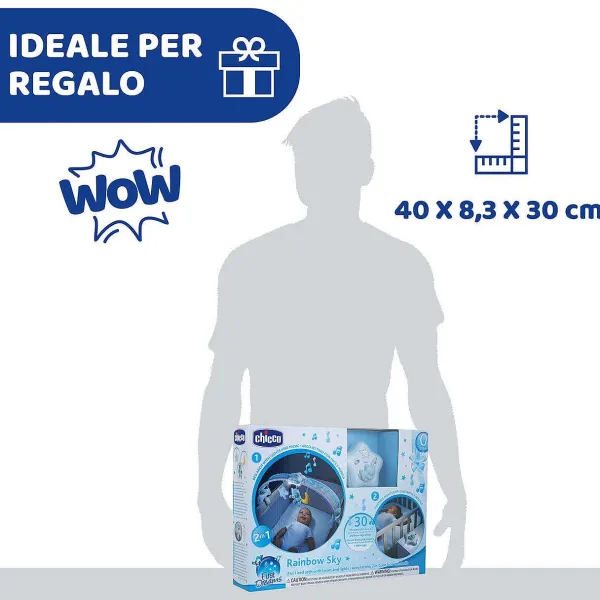 Giostrine|Chicco Rainbow Sky Giostrina Azzurro