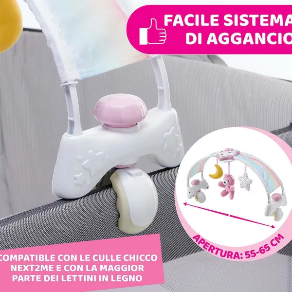Giostrine|Chicco Rainbow Sky Giostrina Rosa