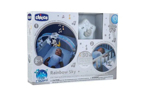 Giostrine|Chicco Rainbow Sky Giostrina Rosa