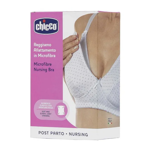 Reggiseni Allattamento|Chicco Reggiseno Allattamento In Microfibra Bianco