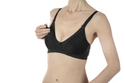 Reggiseni Allattamento|Chicco Reggiseno Allattamento In Cotone Nero