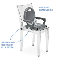 Rialzi Sedia|Chicco Rialzo Sedia Pocket Snack Poppy Red