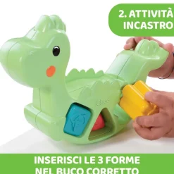 Incastri E Impilabili|Chicco Rocking Dino Eco+
