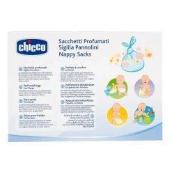Cambio Pannolino|Chicco Sacchetti Profumati Sigilla Pannolini
