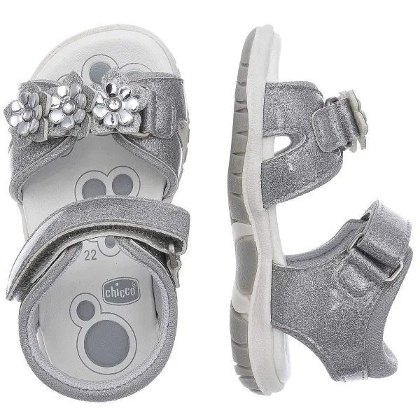 Sandali|Chicco Sandalo Bambina Faira Argento-020
