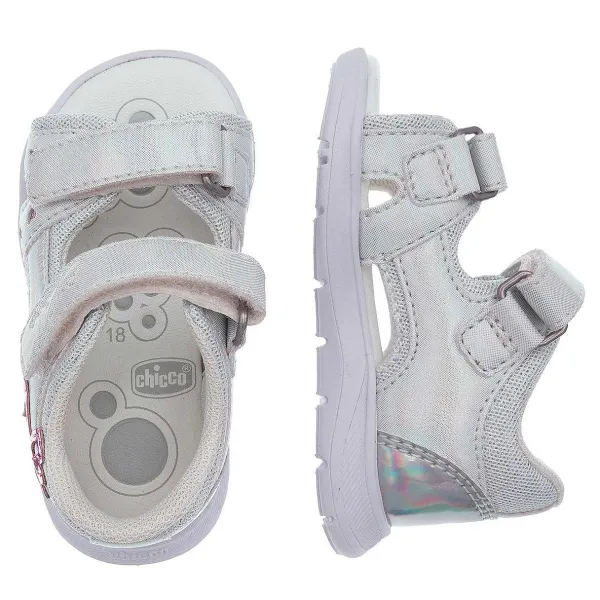 Sandali|Chicco Sandalo Bambina Ghita Bianco-300