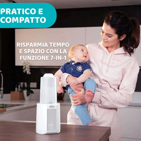Scaldabiberon|Chicco Scaldabiberon Con Sterilizzatore