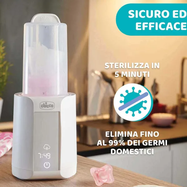 Scaldabiberon|Chicco Scaldabiberon Con Sterilizzatore