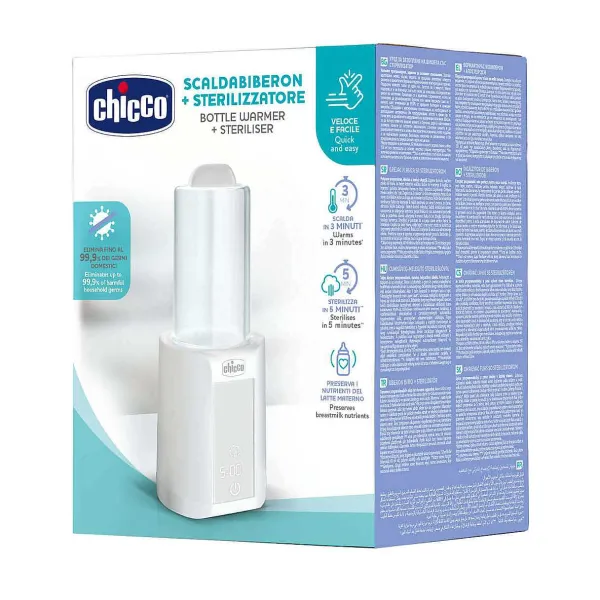 Scaldabiberon|Chicco Scaldabiberon Con Sterilizzatore