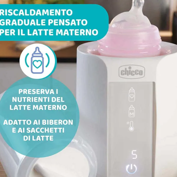 Scaldabiberon|Chicco Scaldabiberon Con Sterilizzatore