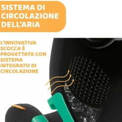 Seggiolini Auto Bimbi Piccoli (Dai 15 Mesi)|Chicco Seggiolino Auto Myseat Air Zip&Wash (76-150 Cm)