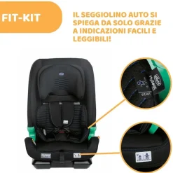 Seggiolini Auto Bimbi Piccoli (Dai 15 Mesi)|Chicco Seggiolino Auto Myseat Air Zip&Wash (76-150 Cm)