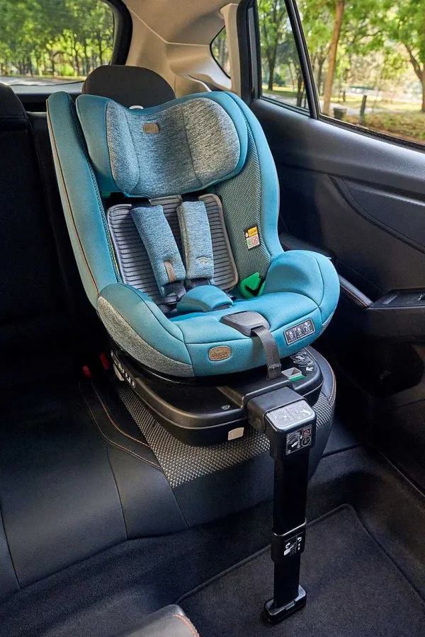 Seggiolini Auto Neonato|Chicco Seggiolino Auto Seat3Fit Air (40-125 Cm) Graphite Melange