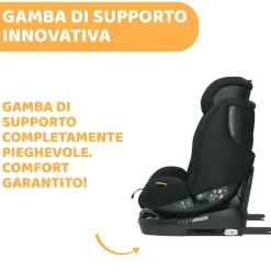 Seggiolini Auto Neonato|Chicco Seggiolino Auto Seat3Fit Zip&Wash Air (40-125 Cm)