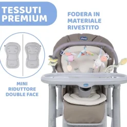 Seggioloni|Chicco Seggiolone Polly Magic Relax Cocoa