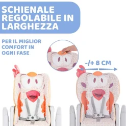 Seggioloni|Chicco Seggiolone Polly2Start Foxy