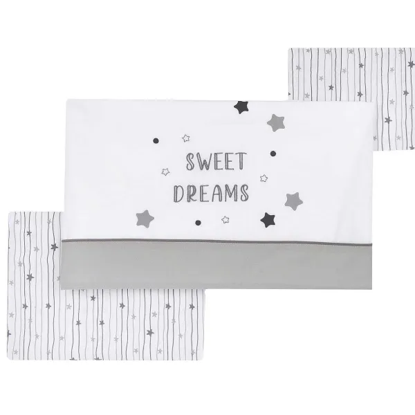 Lenzuola|Chicco Set Lenzuola E Federa Per Il Lettino Con Stelline