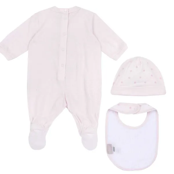 Completi|Chicco Set Regalo Con Tutina Cappello E Bavaglino Rosa Chiaro