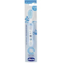 Igiene Orale|Chicco Spazzolino Da Denti 6-36 M Multicolore Azzurro