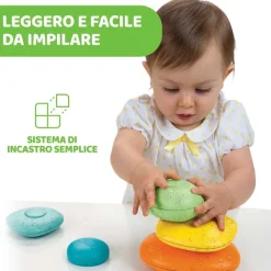 Incastri E Impilabili|Chicco Stone Balance Eco+