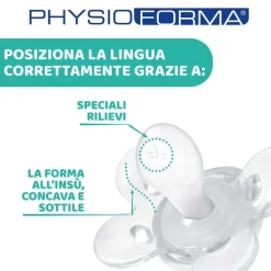Succhietti Physioforma|Chicco Succhietto Physioforma® Comfort 6-16M (1 Pcs) Silicone Tiger