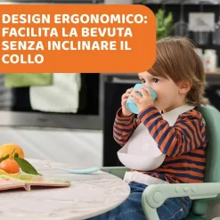 Tazze|Chicco Tazza In Silicone Azzurro