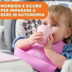 Tazze|Chicco Tazza In Silicone Rosa