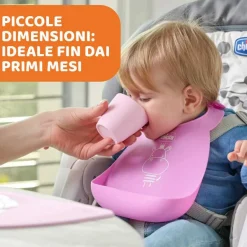 Tazze|Chicco Tazza In Silicone Rosa
