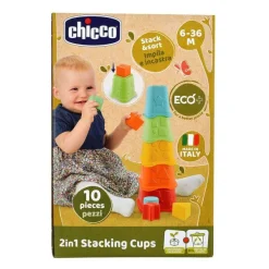 Incastri E Impilabili|Chicco Tazze Impilabili 2In1 Eco+