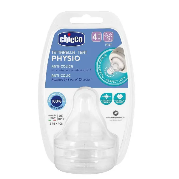 Tettarelle|Chicco Tettarella Physio - Silicone