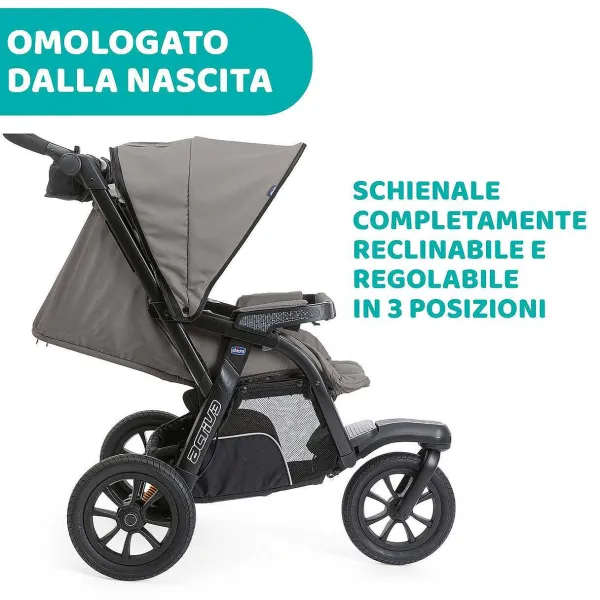 Trio E Sistemi Modulari|Chicco Trio Activ3 Con Kory Essential Dark Beige