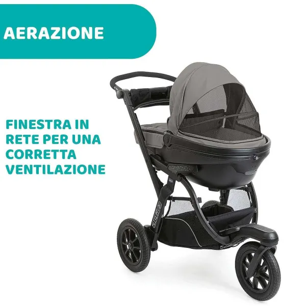 Trio E Sistemi Modulari|Chicco Trio Activ3 Con Kory Essential Dark Beige