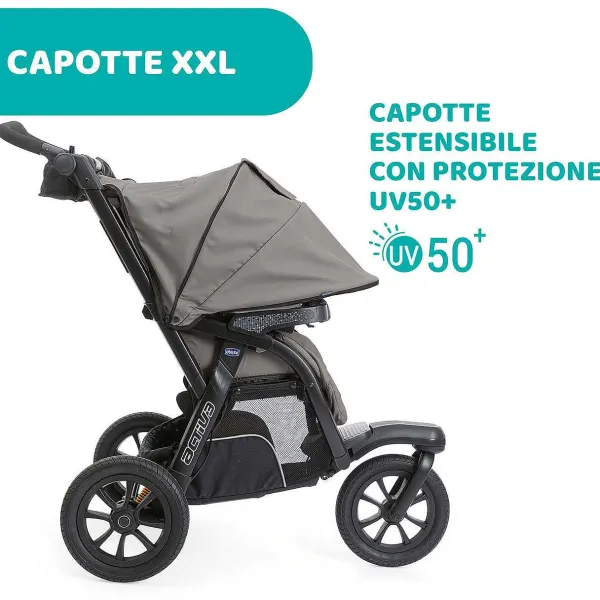 Trio E Sistemi Modulari|Chicco Trio Activ3 Con Kory Essential Dark Beige