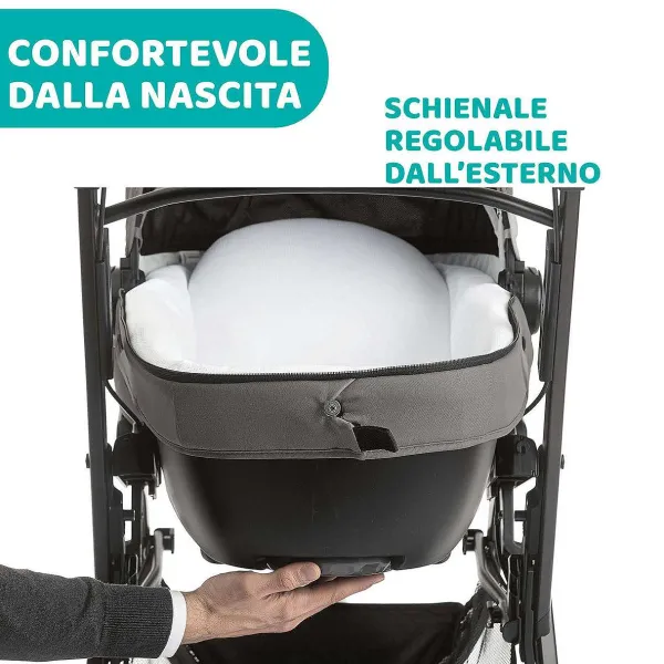 Trio E Sistemi Modulari|Chicco Trio Activ3 Con Kory Essential Dark Beige