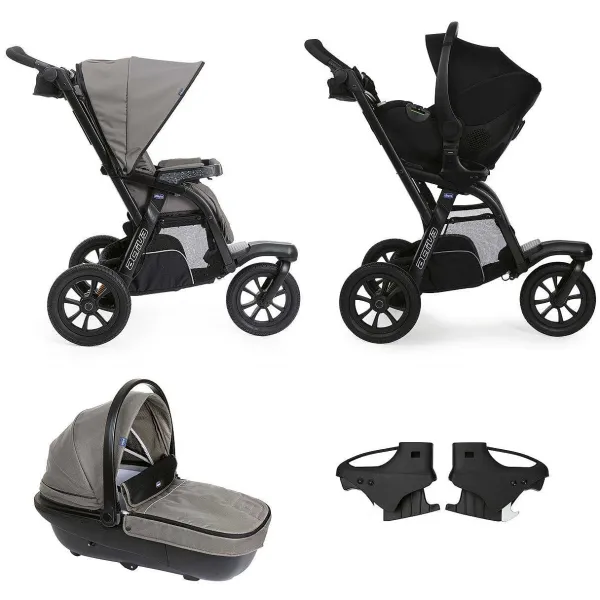 Trio E Sistemi Modulari|Chicco Trio Activ3 Con Kory Essential Dark Beige