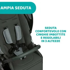 Trio E Sistemi Modulari|Chicco Trio Mysa Con Kory Essential Jade Green