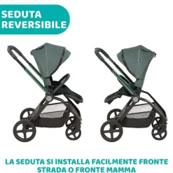 Trio E Sistemi Modulari|Chicco Trio Mysa Con Kory Essential Jade Green