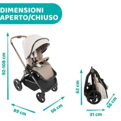 Trio E Sistemi Modulari|Chicco Trio Mysa Con Kory Plus Amber Glow