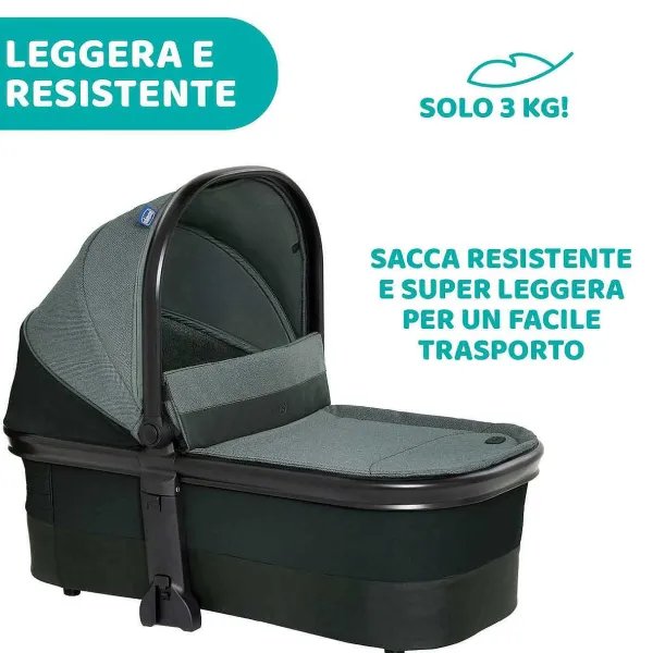 Trio E Sistemi Modulari|Chicco Trio Mysa Con Kory Plus Jade Green