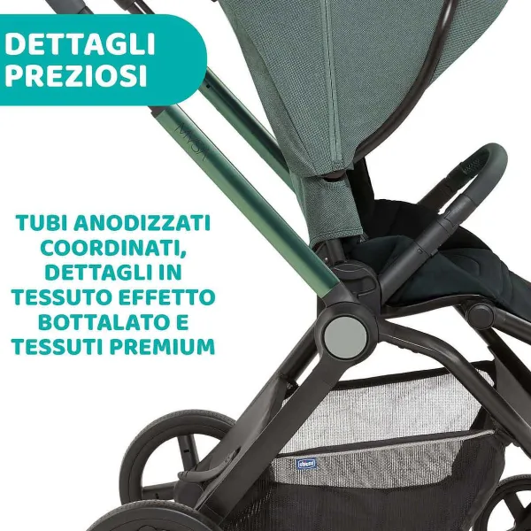 Trio E Sistemi Modulari|Chicco Trio Mysa Con Kory Plus Jade Green